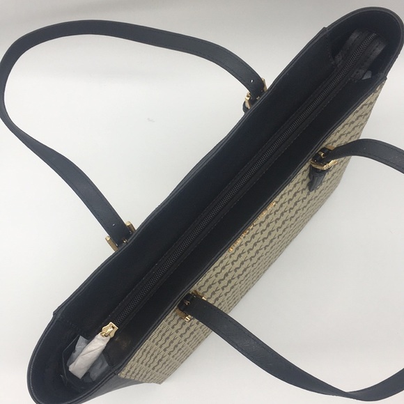 MICHAEL KORS MD TZ TOTE NAT/BLACK 38S9CTVT… - Picture 10 of 14